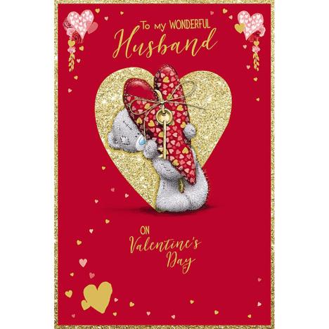 Wonderful Husband Handmade Me to You Bear Valentine's Day Card £3.99